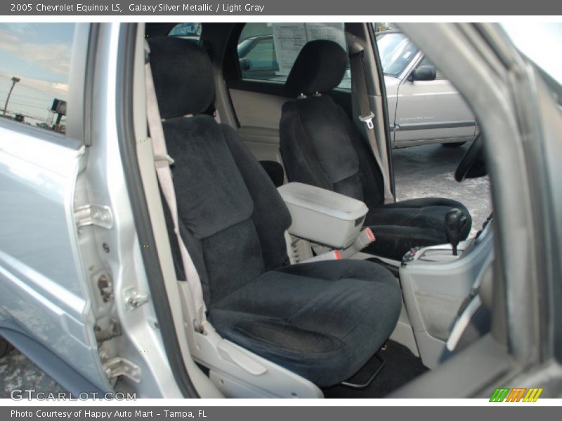Galaxy Silver Metallic / Light Gray 2005 Chevrolet Equinox LS