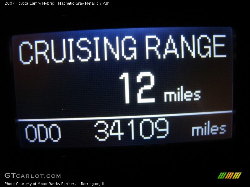 Magnetic Gray Metallic / Ash 2007 Toyota Camry Hybrid