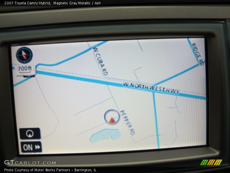 Magnetic Gray Metallic / Ash 2007 Toyota Camry Hybrid