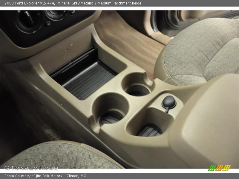 Mineral Grey Metallic / Medium Parchment Beige 2003 Ford Explorer XLS 4x4
