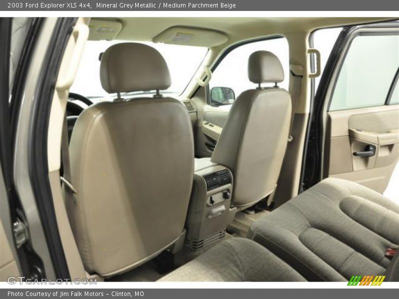 Mineral Grey Metallic / Medium Parchment Beige 2003 Ford Explorer XLS 4x4