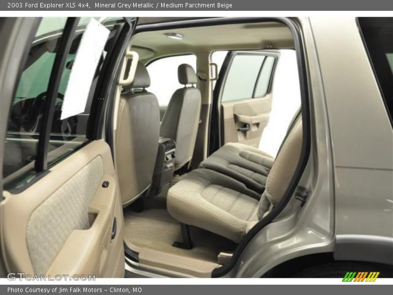 Mineral Grey Metallic / Medium Parchment Beige 2003 Ford Explorer XLS 4x4