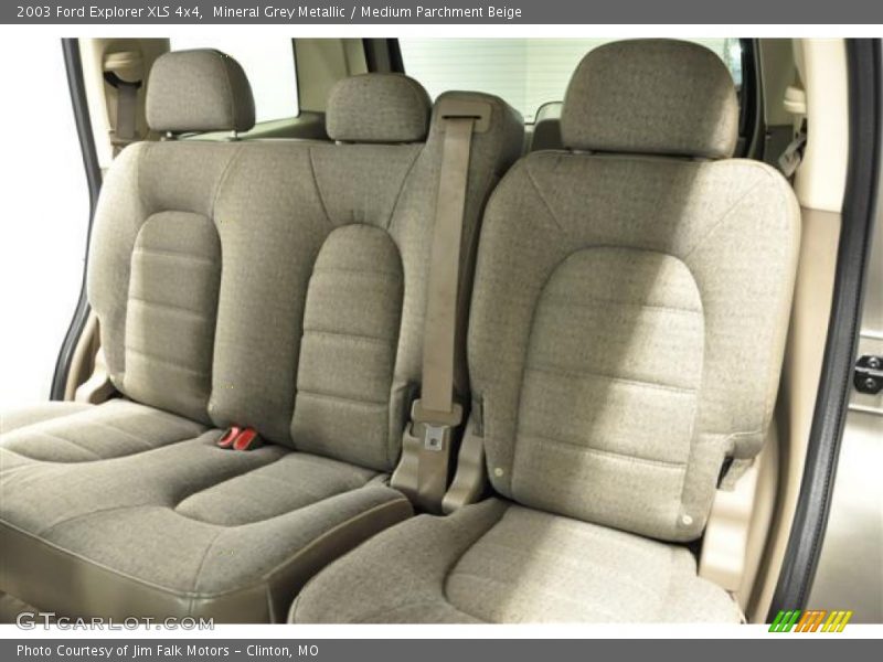 Mineral Grey Metallic / Medium Parchment Beige 2003 Ford Explorer XLS 4x4