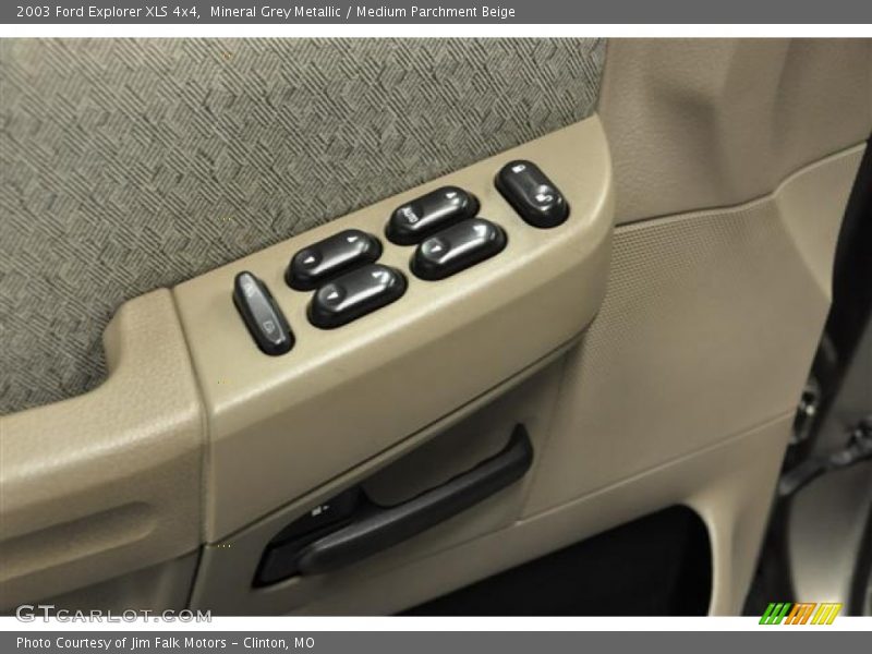 Mineral Grey Metallic / Medium Parchment Beige 2003 Ford Explorer XLS 4x4