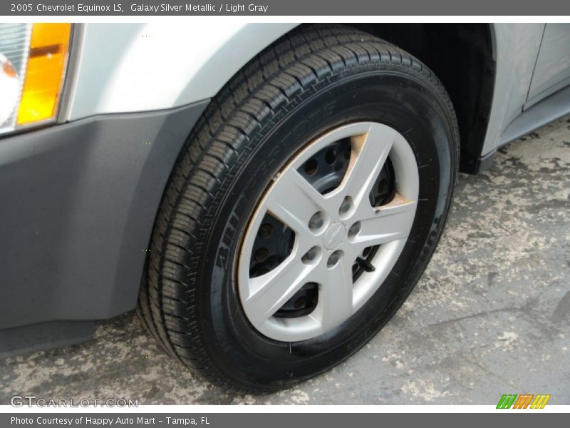Galaxy Silver Metallic / Light Gray 2005 Chevrolet Equinox LS