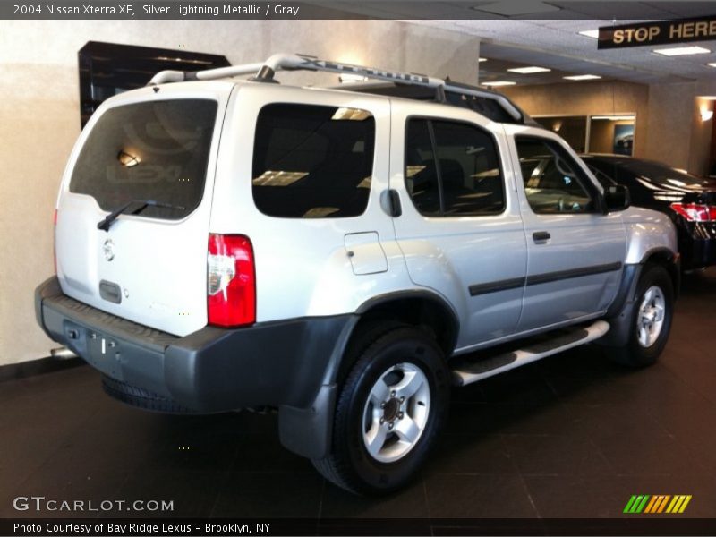 Silver Lightning Metallic / Gray 2004 Nissan Xterra XE