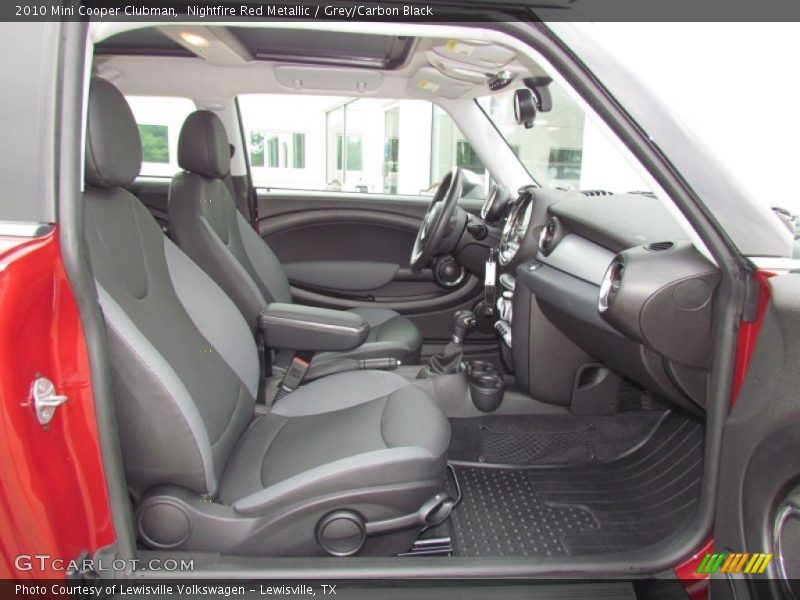 Nightfire Red Metallic / Grey/Carbon Black 2010 Mini Cooper Clubman