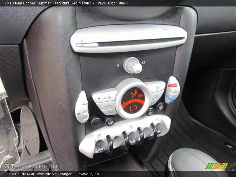 Nightfire Red Metallic / Grey/Carbon Black 2010 Mini Cooper Clubman