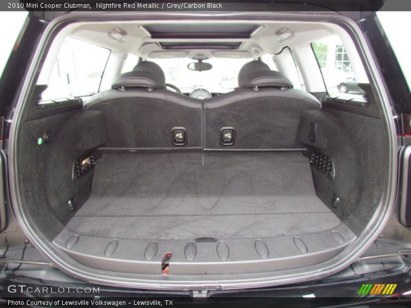 Nightfire Red Metallic / Grey/Carbon Black 2010 Mini Cooper Clubman