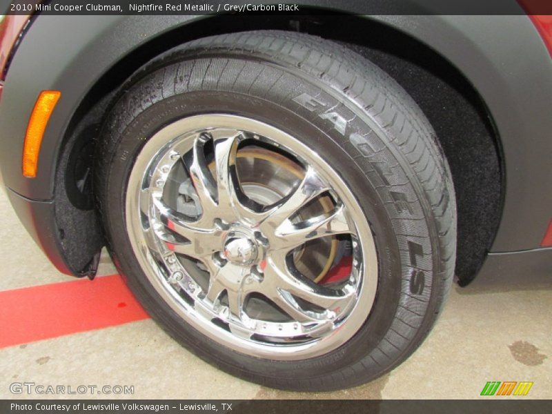 Nightfire Red Metallic / Grey/Carbon Black 2010 Mini Cooper Clubman