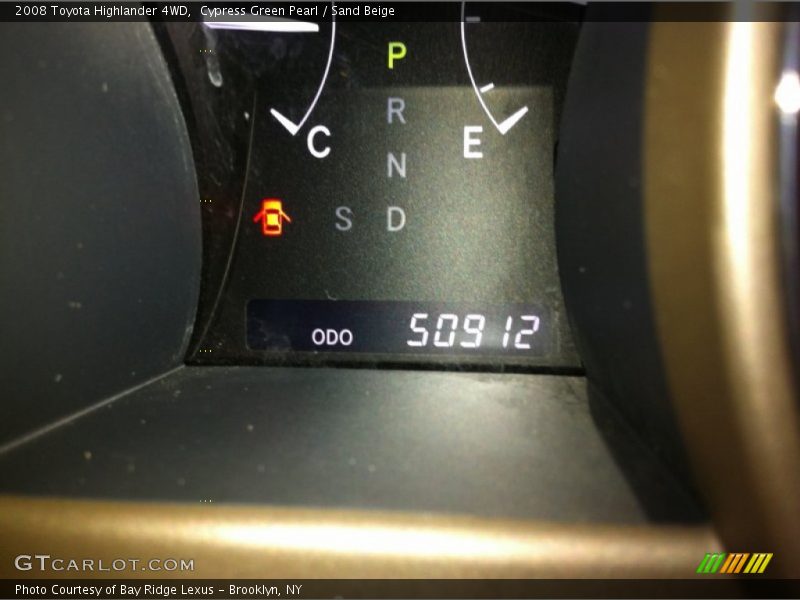 Cypress Green Pearl / Sand Beige 2008 Toyota Highlander 4WD