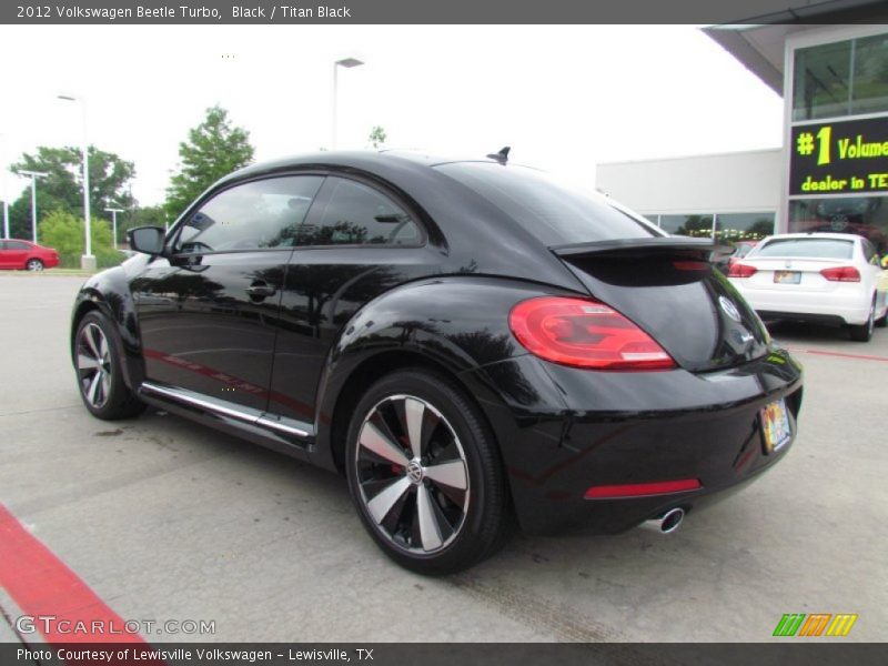 Black / Titan Black 2012 Volkswagen Beetle Turbo
