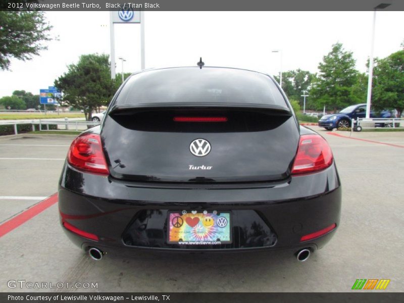 Black / Titan Black 2012 Volkswagen Beetle Turbo