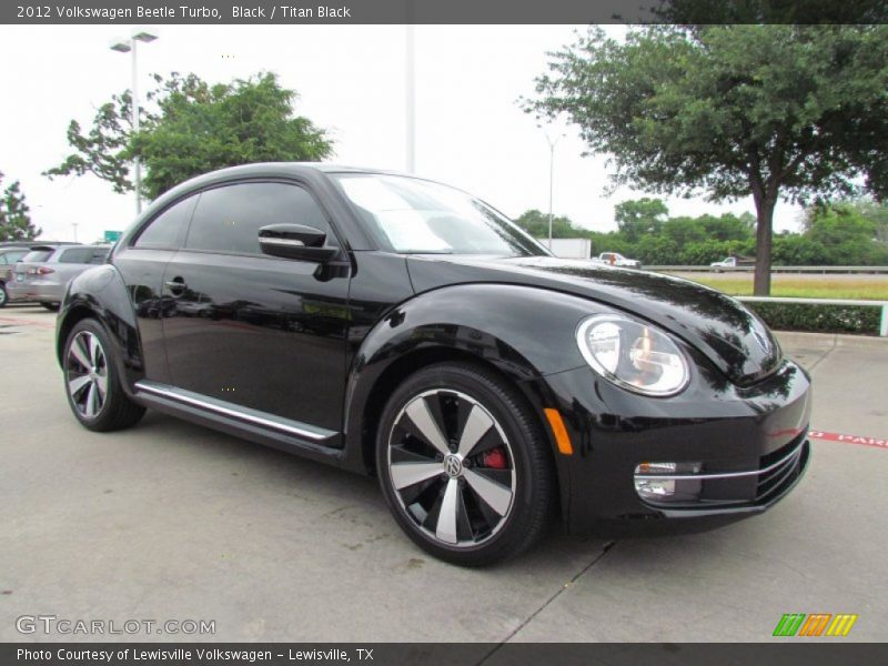 Front 3/4 View of 2012 Beetle Turbo