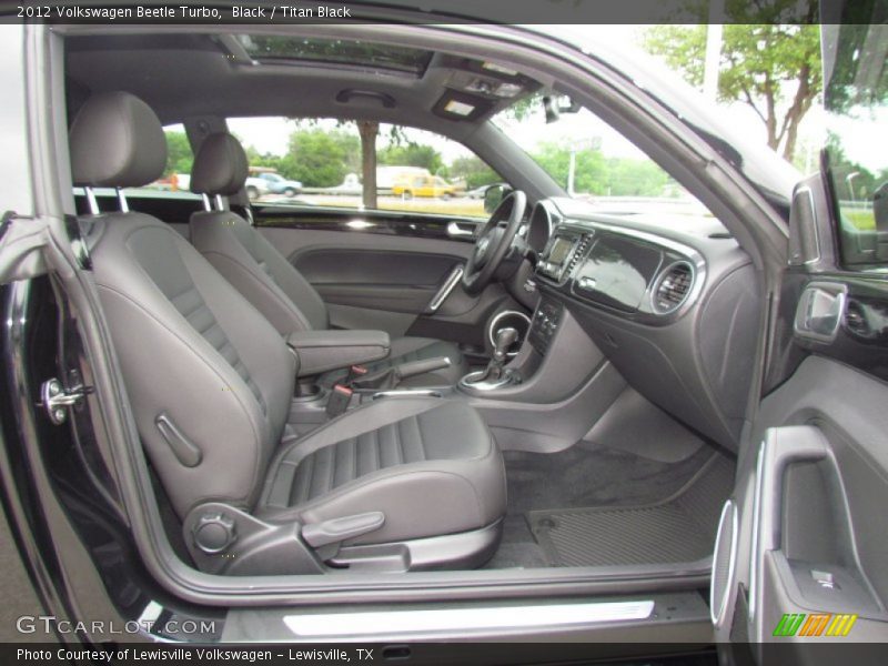  2012 Beetle Turbo Titan Black Interior
