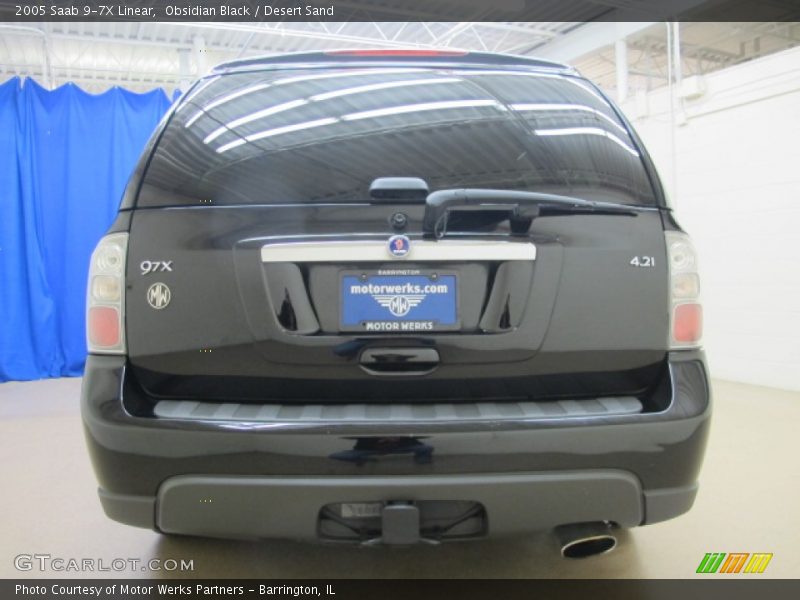 Obsidian Black / Desert Sand 2005 Saab 9-7X Linear