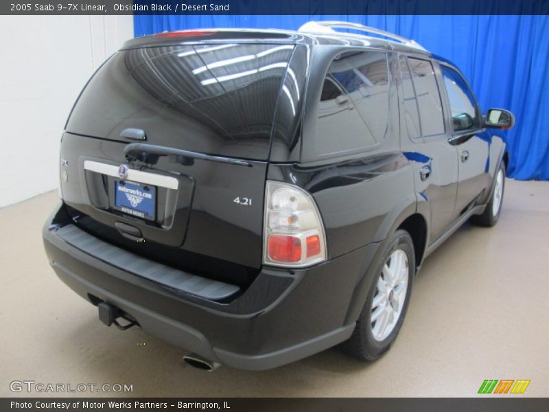 Obsidian Black / Desert Sand 2005 Saab 9-7X Linear