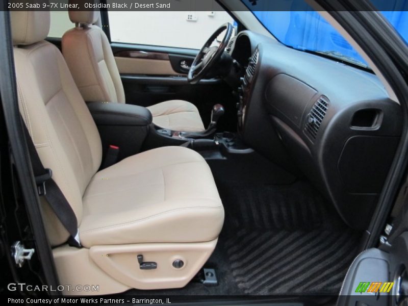 Obsidian Black / Desert Sand 2005 Saab 9-7X Linear