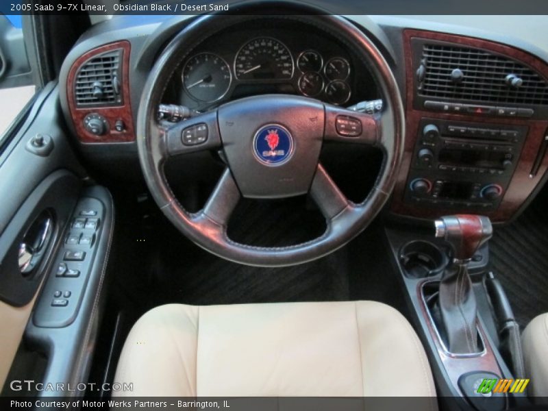 Obsidian Black / Desert Sand 2005 Saab 9-7X Linear