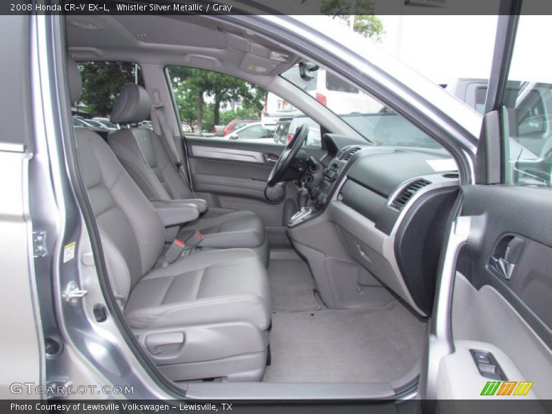 Whistler Silver Metallic / Gray 2008 Honda CR-V EX-L