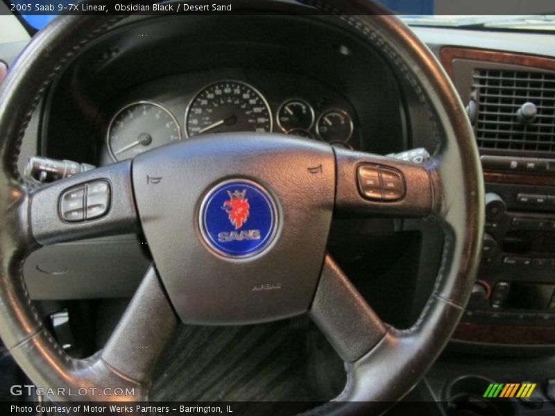 Obsidian Black / Desert Sand 2005 Saab 9-7X Linear