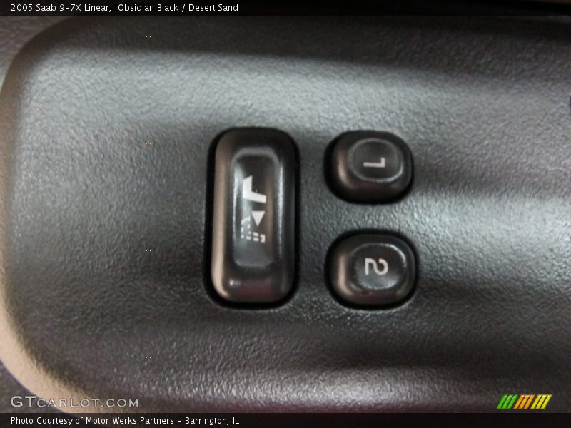 Obsidian Black / Desert Sand 2005 Saab 9-7X Linear