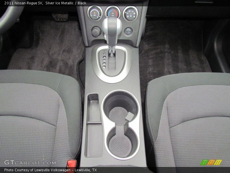 Silver Ice Metallic / Black 2011 Nissan Rogue SV
