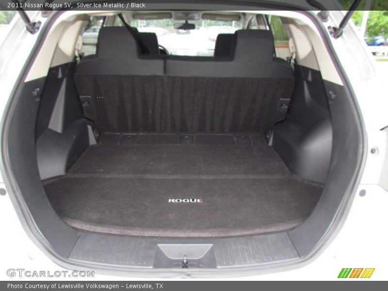 Silver Ice Metallic / Black 2011 Nissan Rogue SV