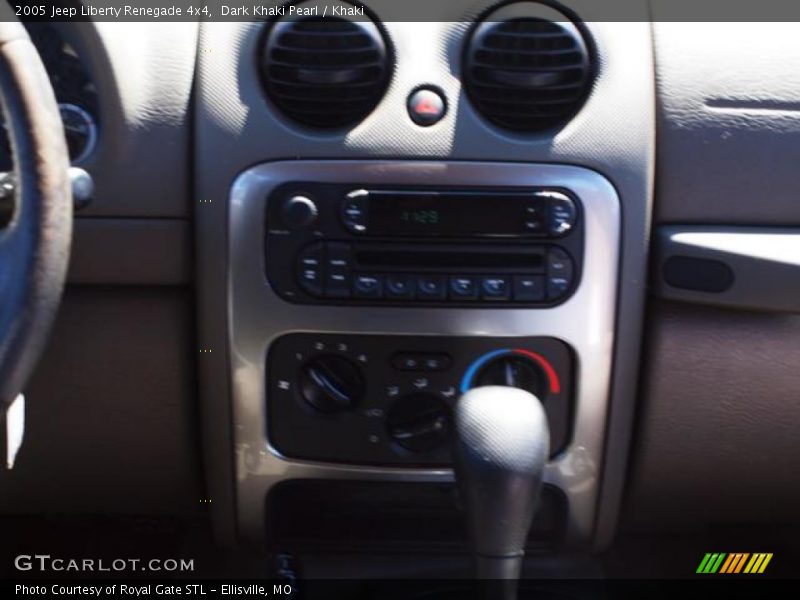 Dark Khaki Pearl / Khaki 2005 Jeep Liberty Renegade 4x4