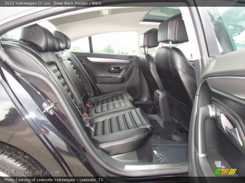 Deep Black Metallic / Black 2013 Volkswagen CC Lux