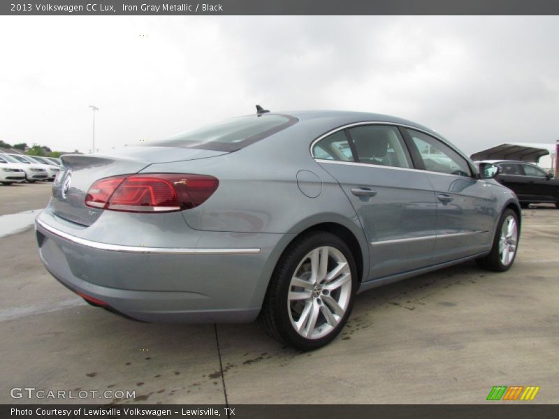 Iron Gray Metallic / Black 2013 Volkswagen CC Lux