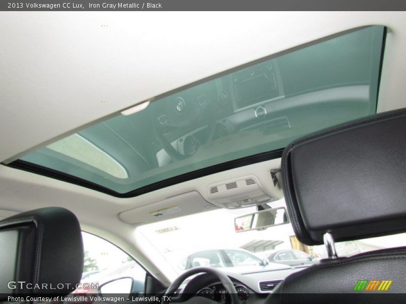 Iron Gray Metallic / Black 2013 Volkswagen CC Lux