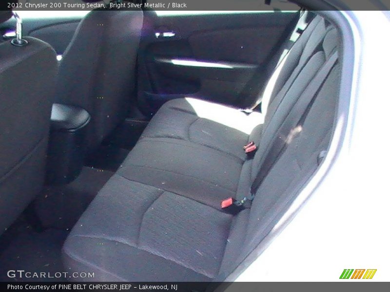 Bright Silver Metallic / Black 2012 Chrysler 200 Touring Sedan