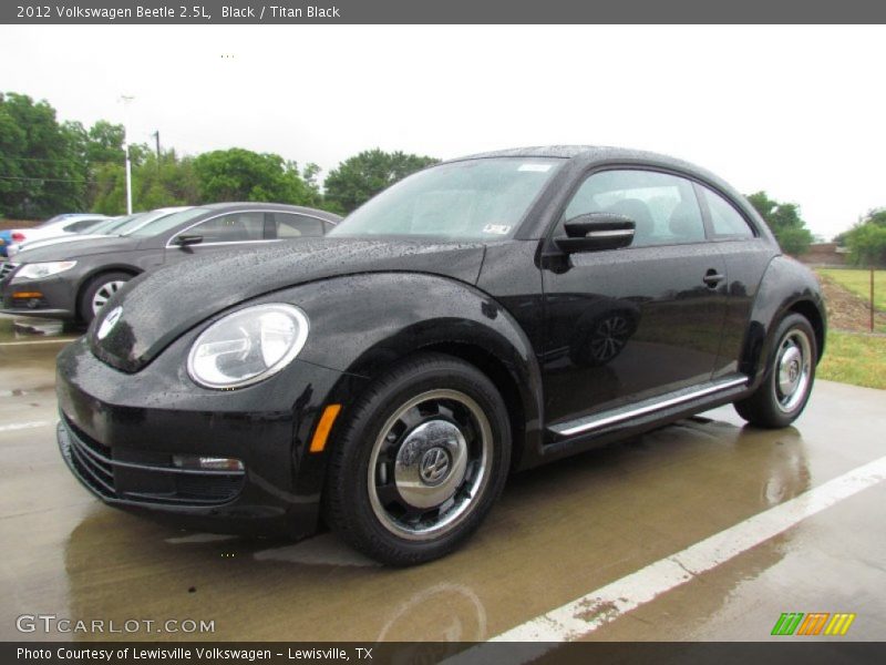 Black / Titan Black 2012 Volkswagen Beetle 2.5L