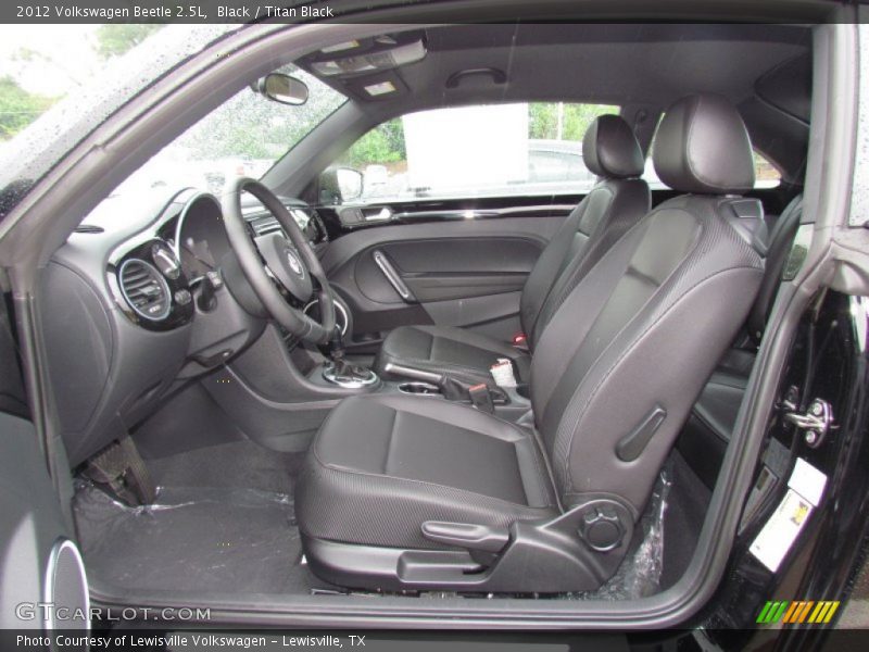 Black / Titan Black 2012 Volkswagen Beetle 2.5L