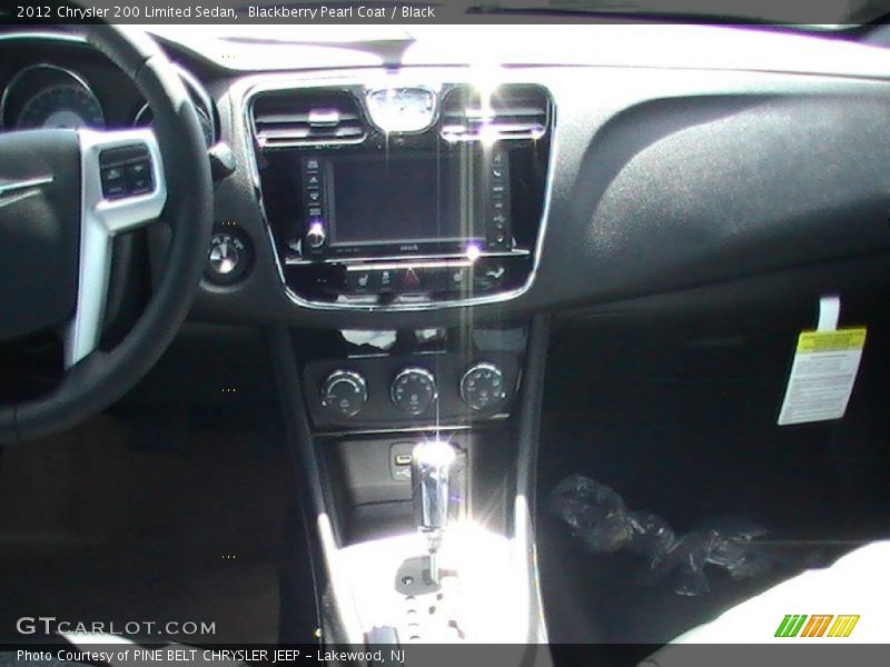 Blackberry Pearl Coat / Black 2012 Chrysler 200 Limited Sedan