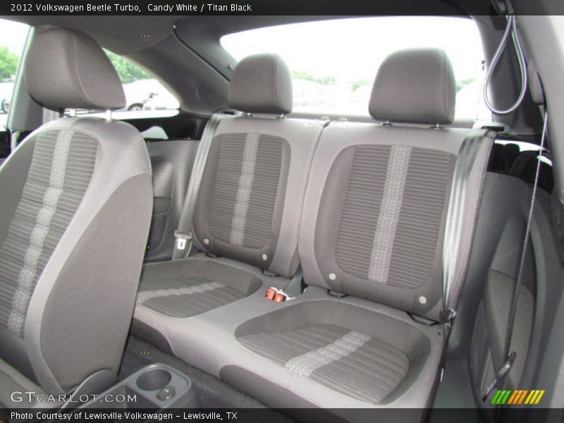 Rear Seat of 2012 Beetle Turbo