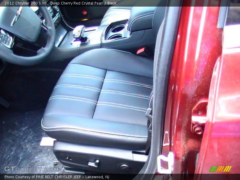 Deep Cherry Red Crystal Pearl / Black 2012 Chrysler 300 S V6