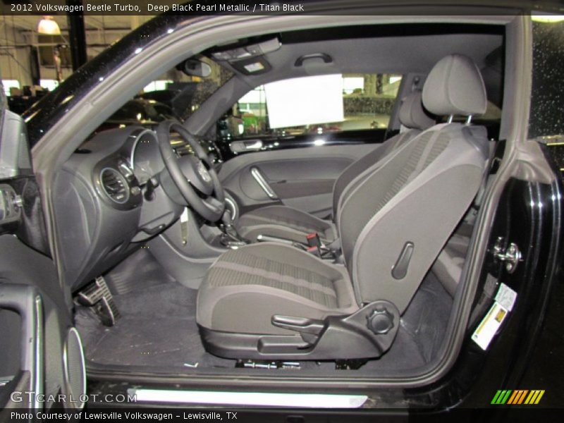  2012 Beetle Turbo Titan Black Interior