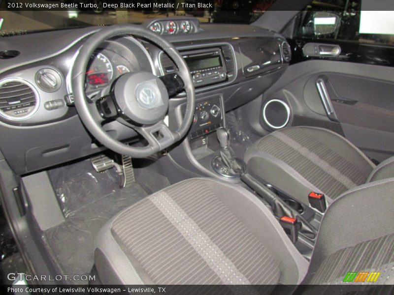  2012 Beetle Turbo Titan Black Interior