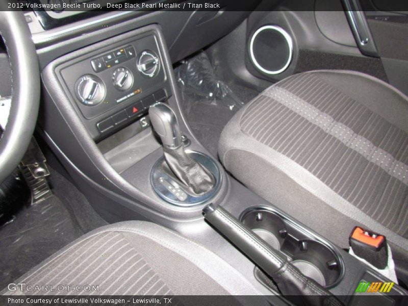 Deep Black Pearl Metallic / Titan Black 2012 Volkswagen Beetle Turbo