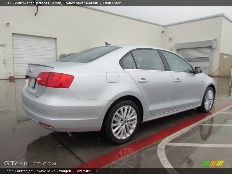 Reflex Silver Metallic / Titan Black 2012 Volkswagen Jetta SEL Sedan