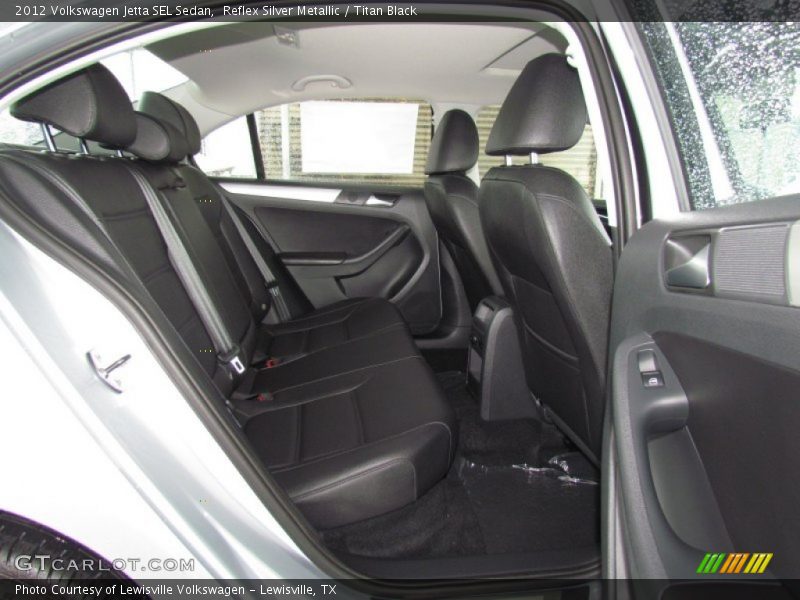 Reflex Silver Metallic / Titan Black 2012 Volkswagen Jetta SEL Sedan