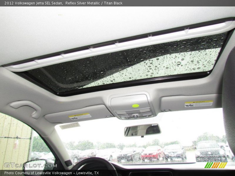 Reflex Silver Metallic / Titan Black 2012 Volkswagen Jetta SEL Sedan