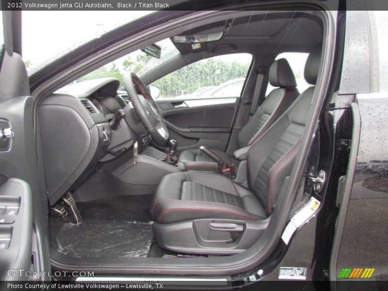  2012 Jetta GLI Autobahn Titan Black Interior