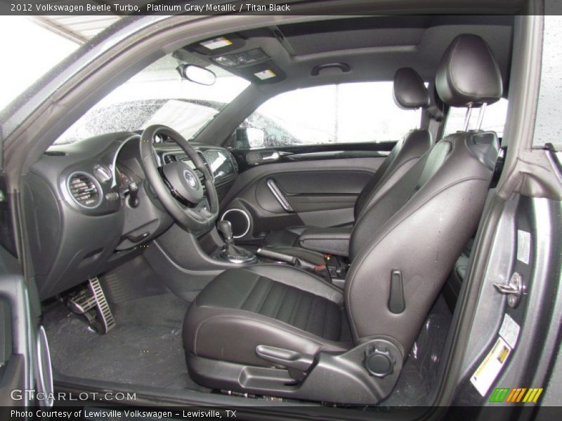  2012 Beetle Turbo Titan Black Interior