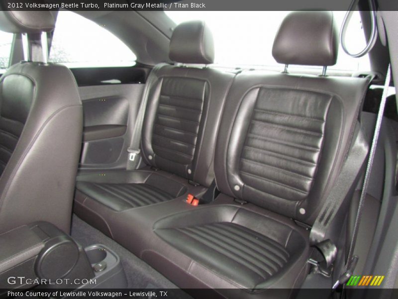 Rear Seat of 2012 Beetle Turbo