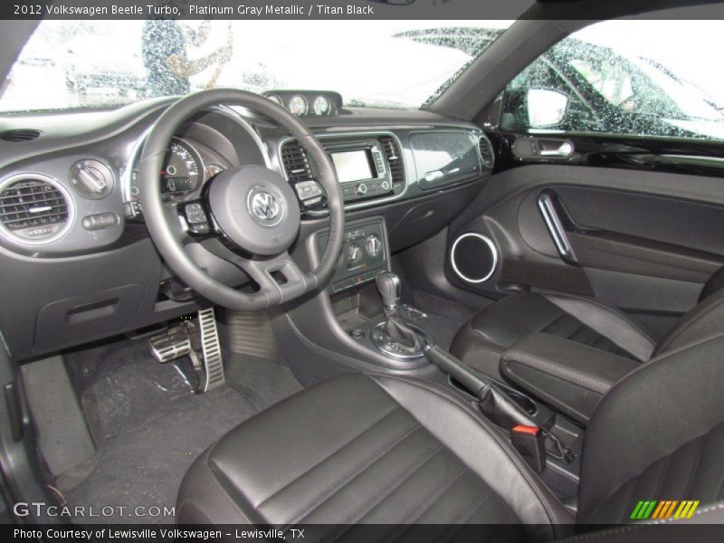  2012 Beetle Turbo Titan Black Interior