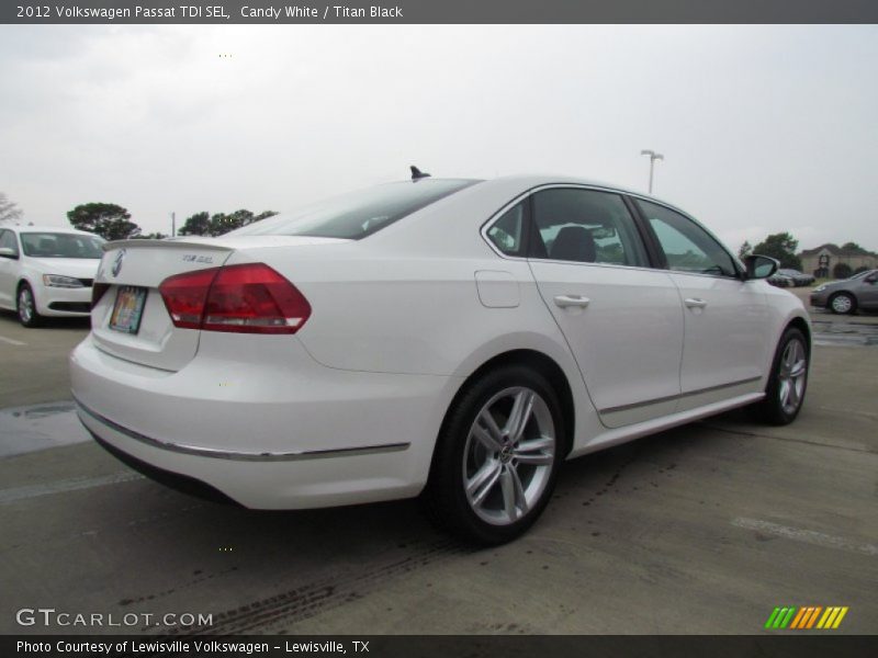 Candy White / Titan Black 2012 Volkswagen Passat TDI SEL