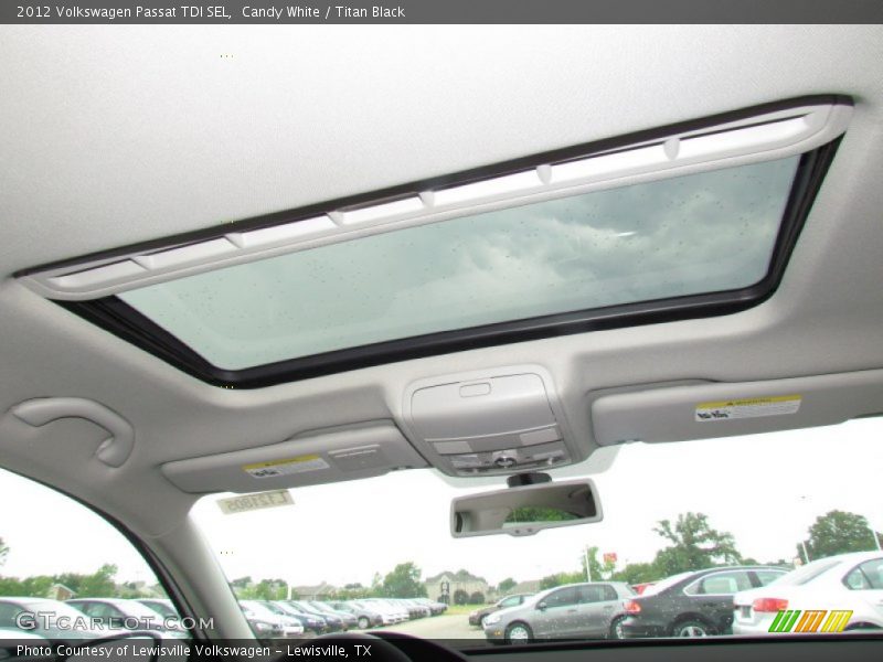 Candy White / Titan Black 2012 Volkswagen Passat TDI SEL